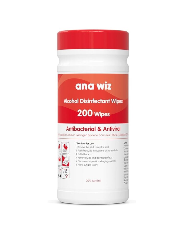 Ana Wiz Alcohol Disinfectant Wipes ×200 Tub ana wiz Alcohol Disinfectant Wipes